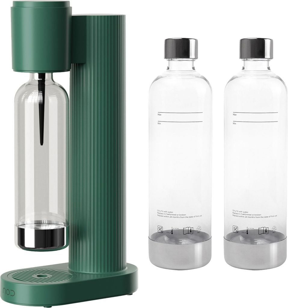 NOD Kolsyremaskin Forest Green 2 Extra Flaskor