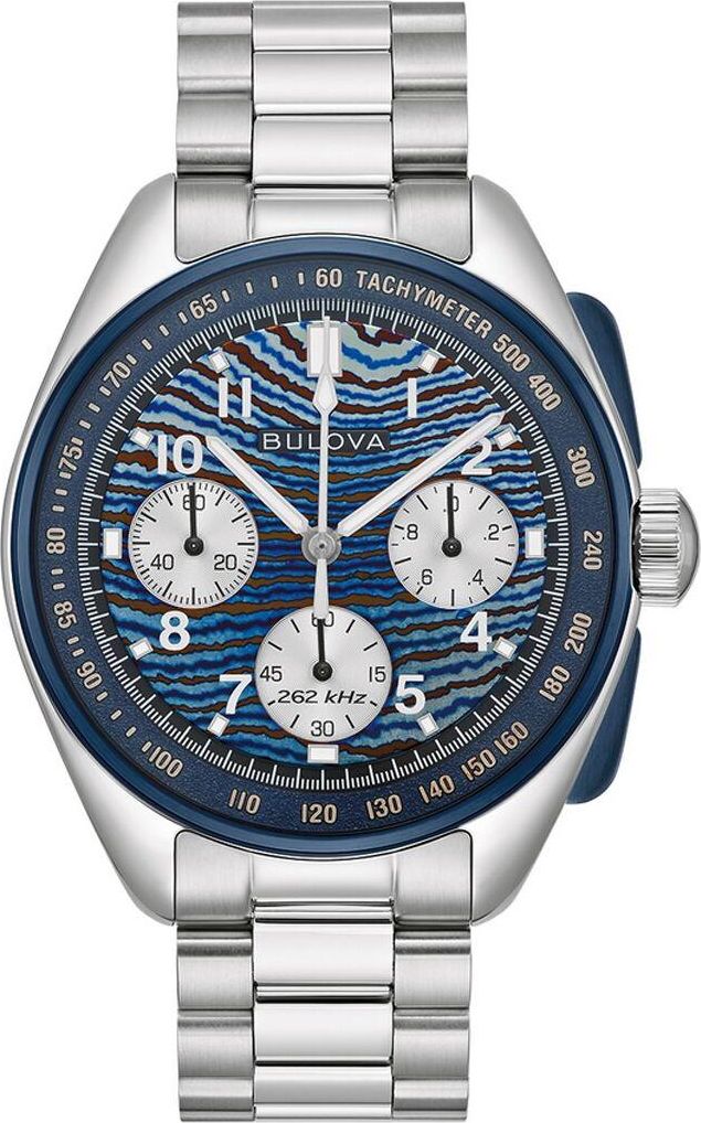Bulova Limited Edition Lunar Pilot Stainless Steel Watch