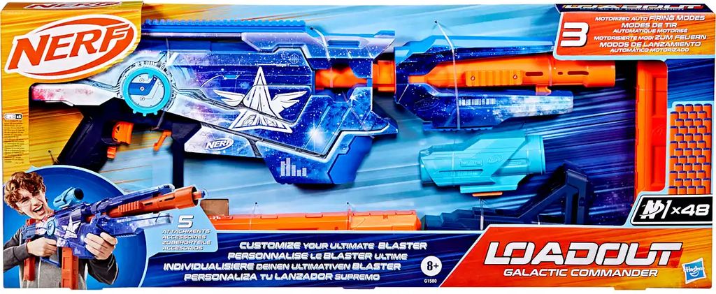 Nerf LoadOut Galactic Motorized Blaster Commander