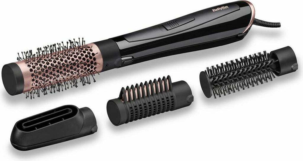 Fønbørste 1000 W – BaByliss Perfect Finish, Warm Black (2,2 m ledning)
