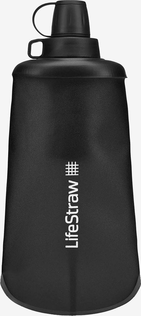 LifeStraw Peak Squeeze Vandflaske (650ml) Mørkegrå