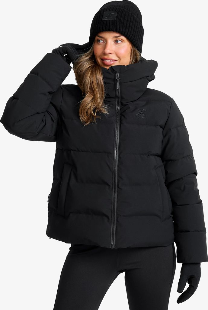 RevolutionRace Voight Puffer Jacket Naiset - Musta