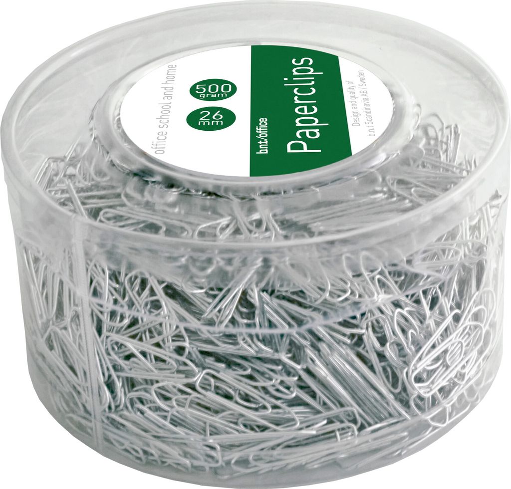 BNT papirclips, Længde 32mm