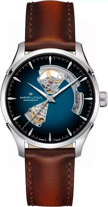hamilton jazzmaster open heart auto h32675540