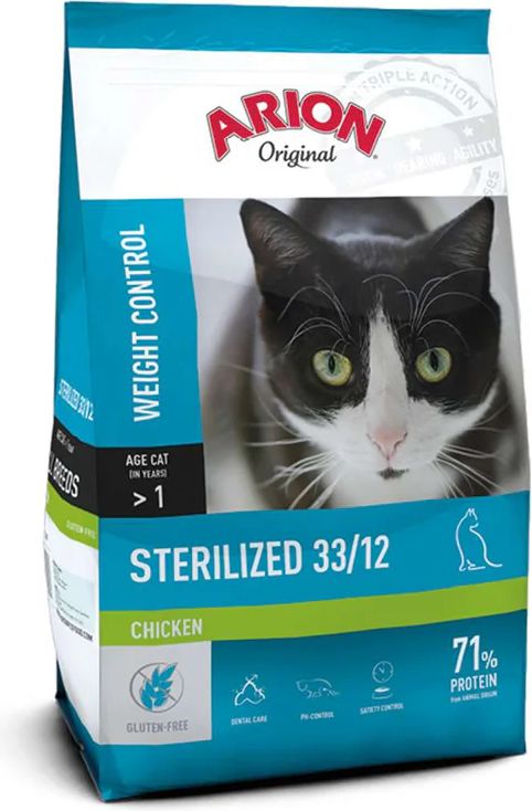 ARION Original Cat Sterilized Chicken - 2 kg