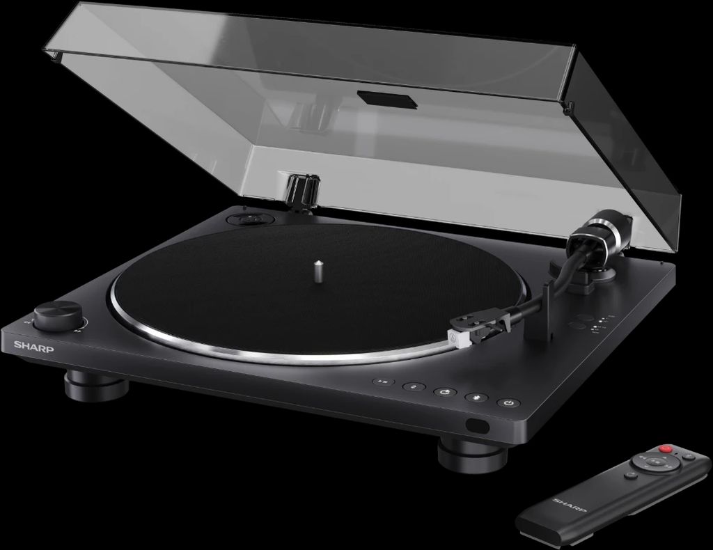 Sharp RP-TT100 Automatisk Pladespiller Med Digital Optager
