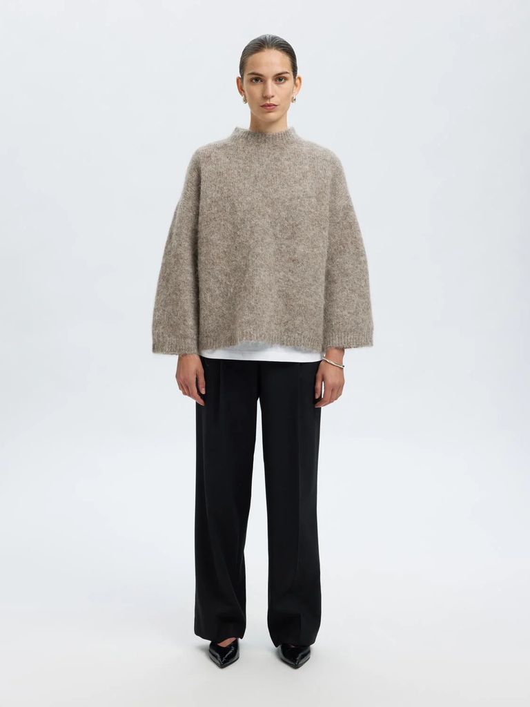      pullover slfgabriella ls knit new o-neck