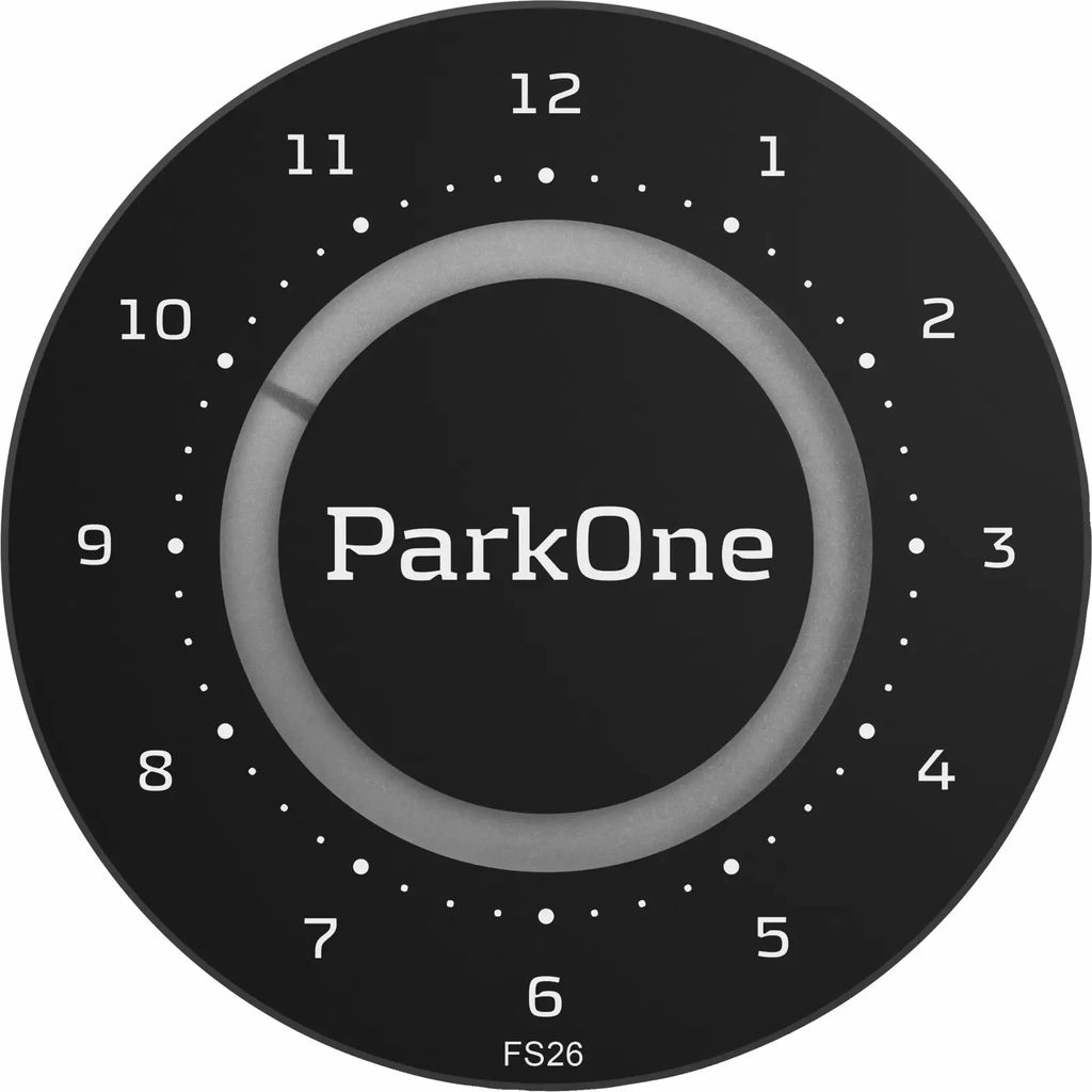 (15)parkone 2 p-skiveh 10 x b 10 x d 1,6 cm - carbon black