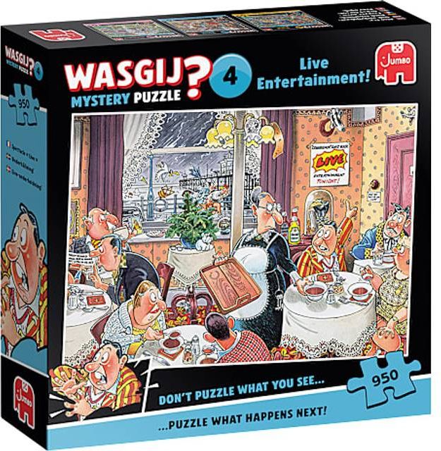 Wasgij Live Entertainment Puslespil 950 Brikker