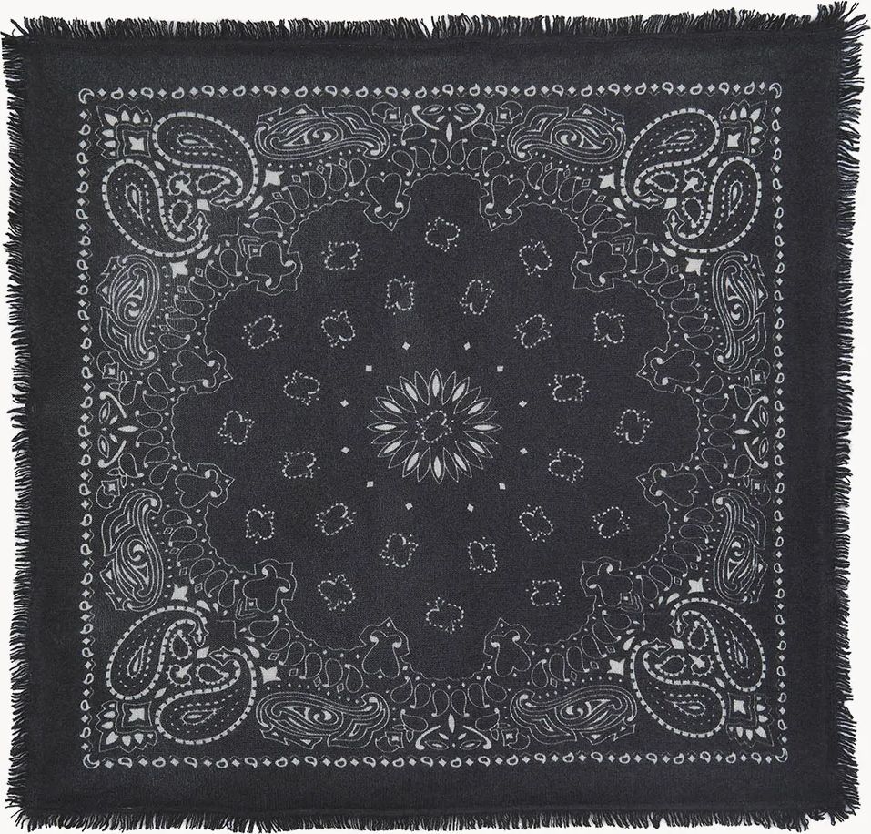 small bandana hachi black