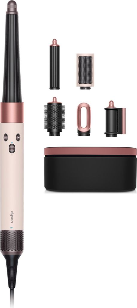 dyson airwrap i.d. straight + wavy ceramic pink/rose gold