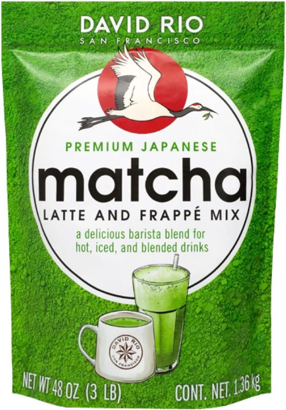 David Rio Matcha Latte Frappé Mix 1361g