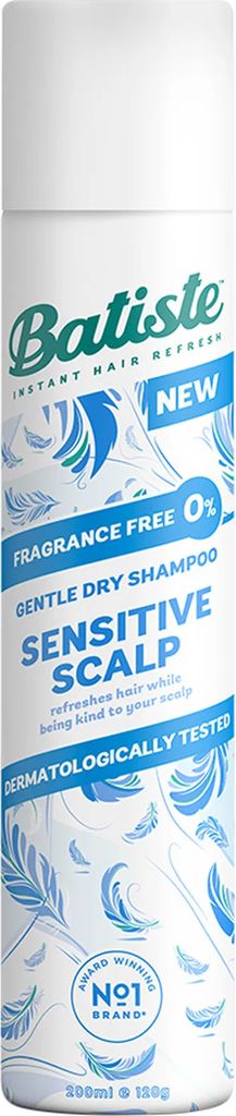 Batiste Batiste Sensitive 200ml 200 ml - Tørshampoo hos Magasin