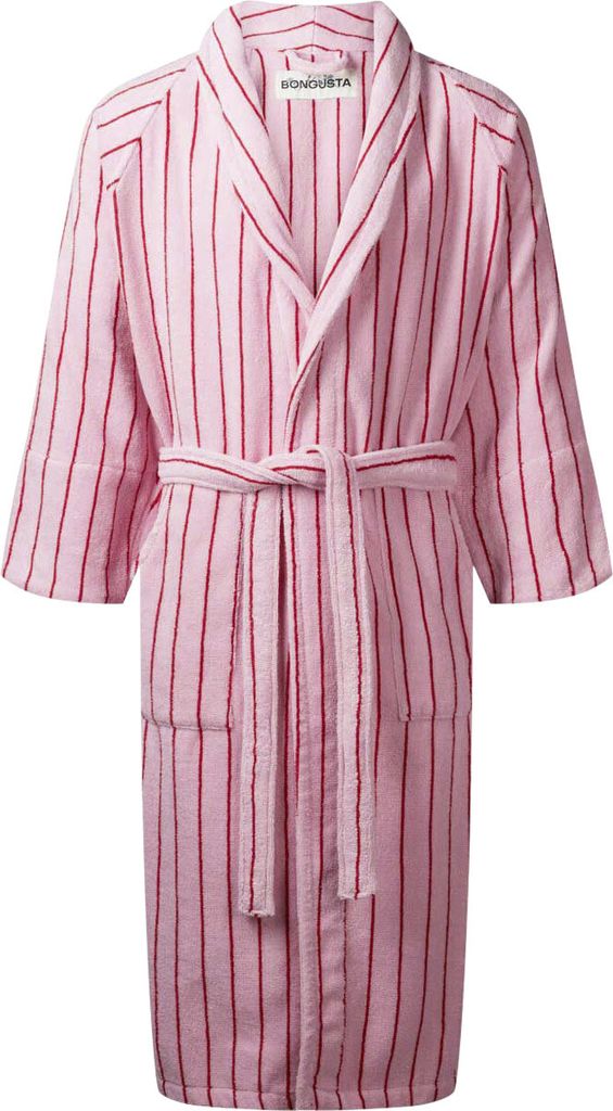 naram bathrobe, baby pink & ski patrol