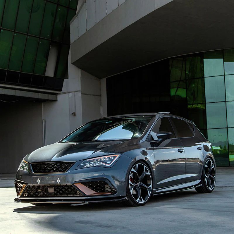 oneway complete body kit suitable for seat leon (5f) hb 5-doors fr facelift 2017-2020 - gloss black