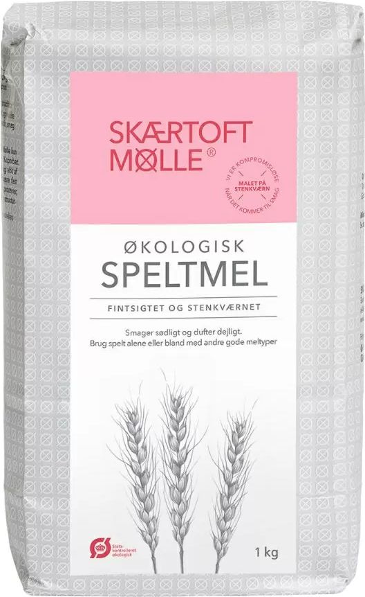 Fint Speltmel Økologisk- 1 kg - Skærtoft Mølle