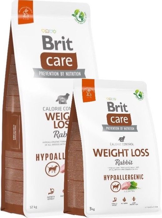 Brit Care Dog Hypoallergenic Weight Loss, Rabbit | Tørfoder