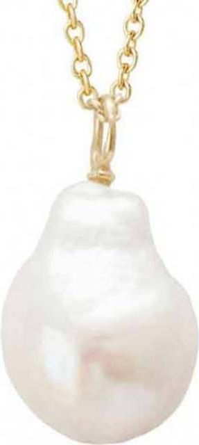 Heiring Baroque Pendant - Gold/Pearl