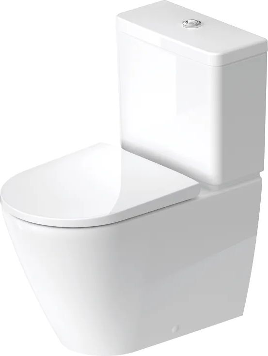 duravit d-code underdel til gulvstående toilet, uden skyllekant, hvid