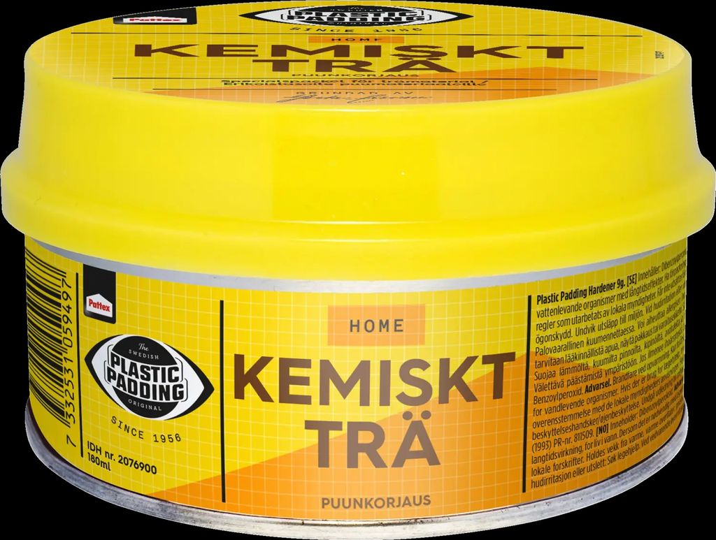 plastic padding kemisk træ 180 ml