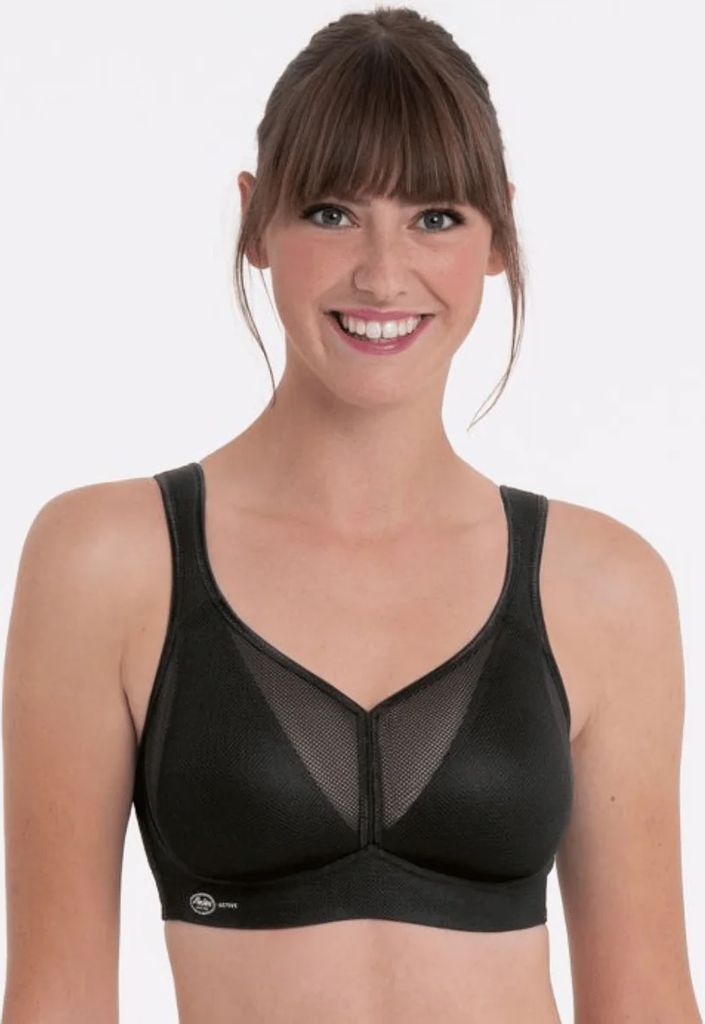 anita active air control sports bh, sort