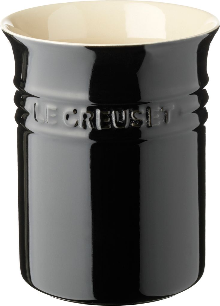 Le Creuset Small Black Bestikholder