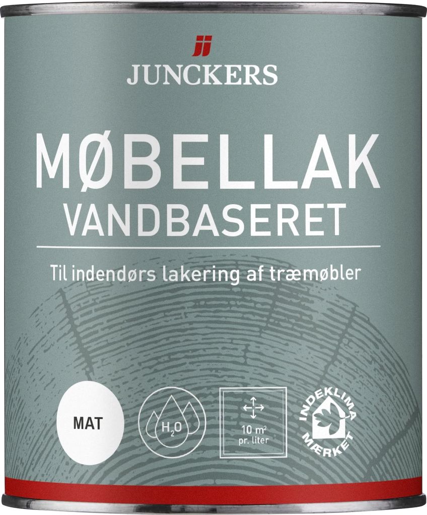 junckers møbellak mat vandbaseret 0,75 liter