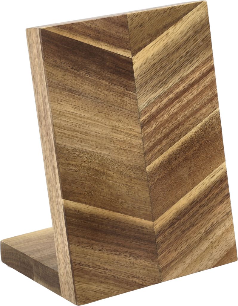 Holm magnetisk knivblok 16x12,2x21,6 cm akacietræ