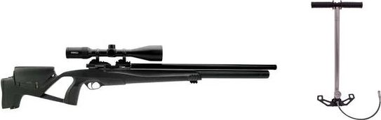 stoeger xm1 ranger 4,5mm luftgevær med sigtekikkert & huntcom pumpe