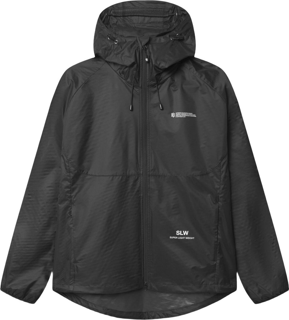 BLS Hafnia Alpha Windbreaker Mand Black Overgangsjakker Regular Fit Str Small - hos Magasin