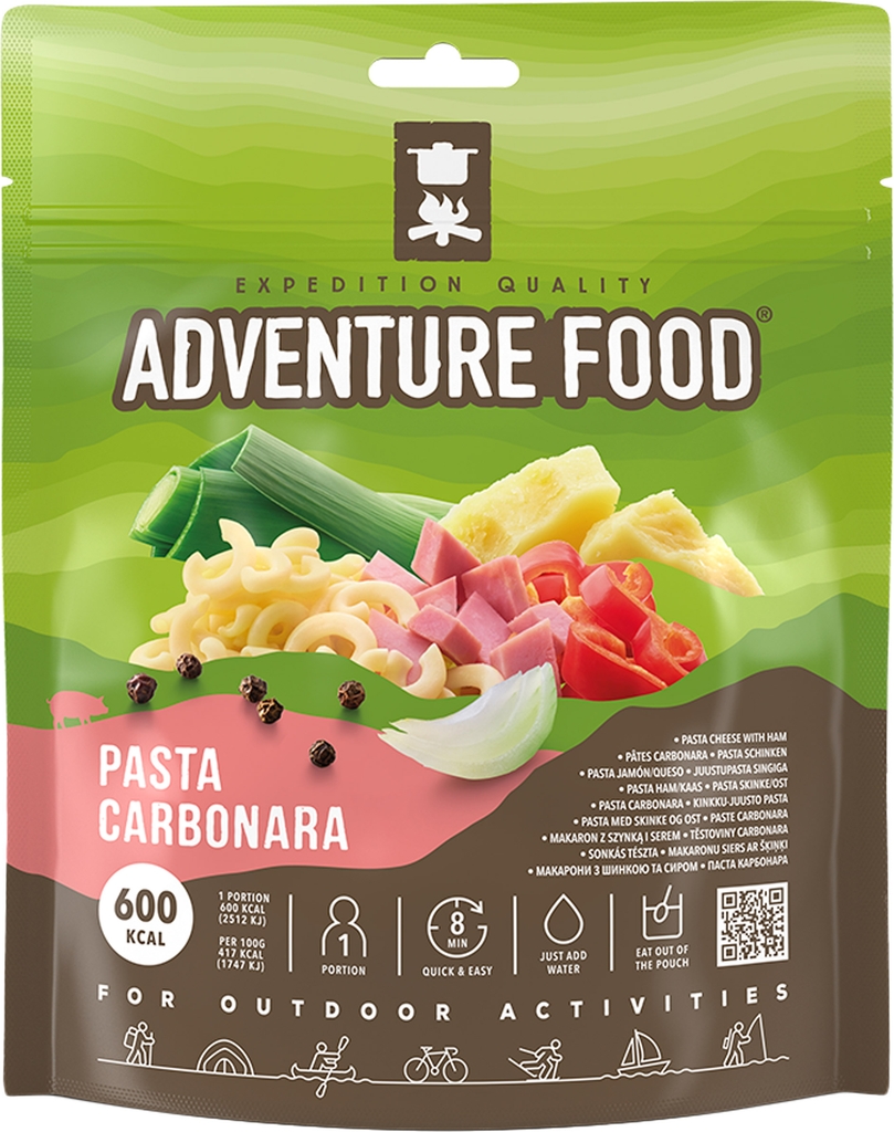 Adventure Food Pasta Carbonara, frystorkad mat