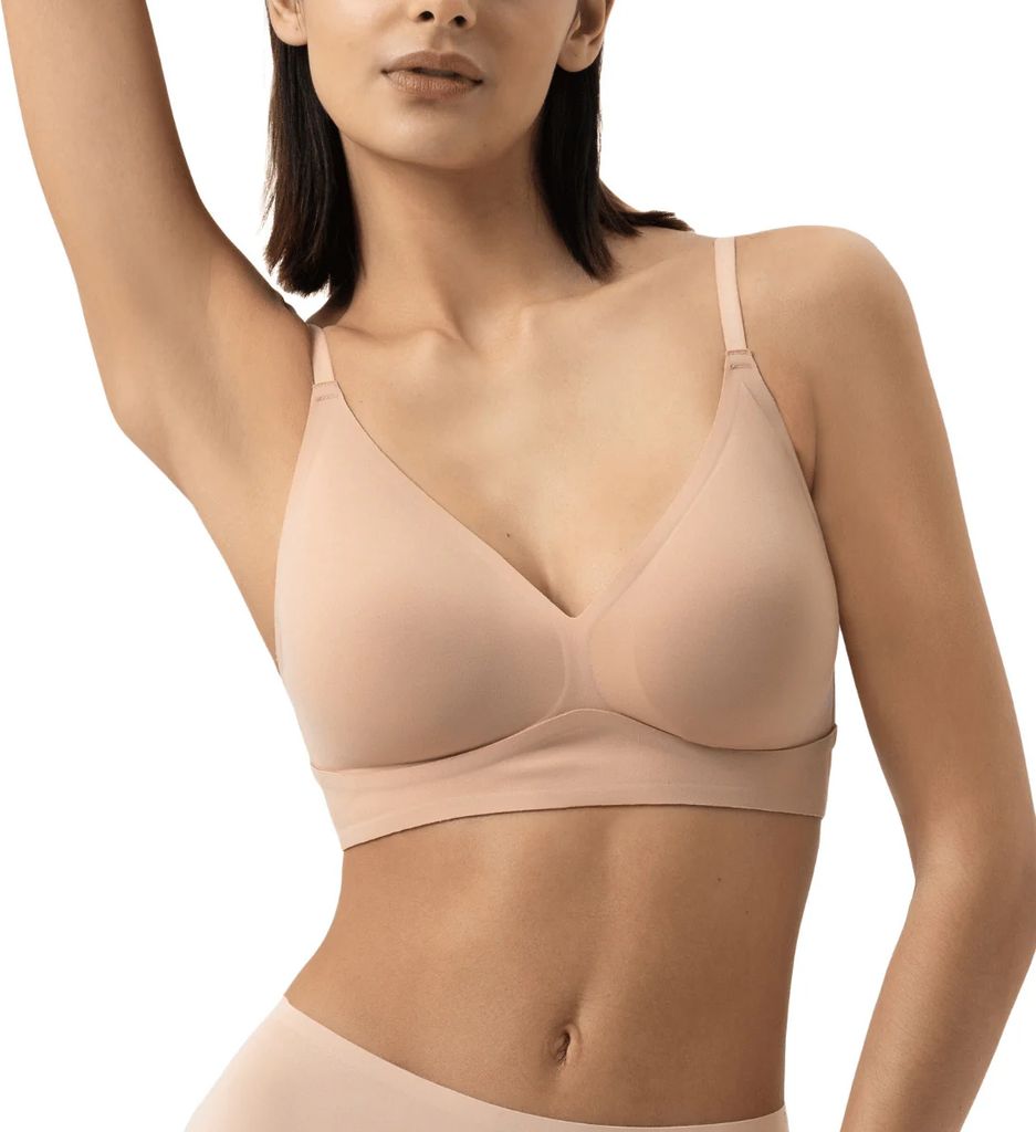 Mey Invisibles Triangle Bra Uden Bøjle - Nude