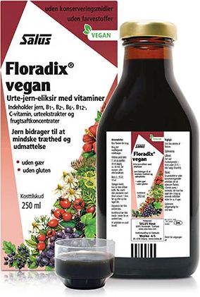 køb salus floradix vegan 250 ml - mecindo