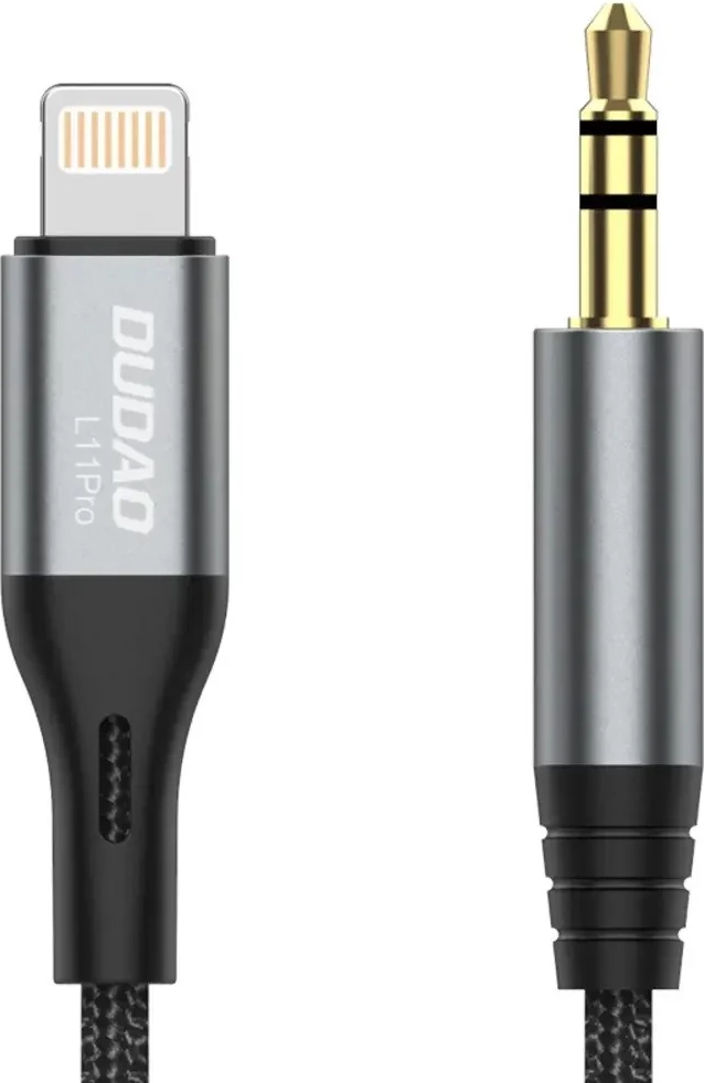 Dudao Lydkabel Lightning Mini Jack 3.5 mm 1 m 1m