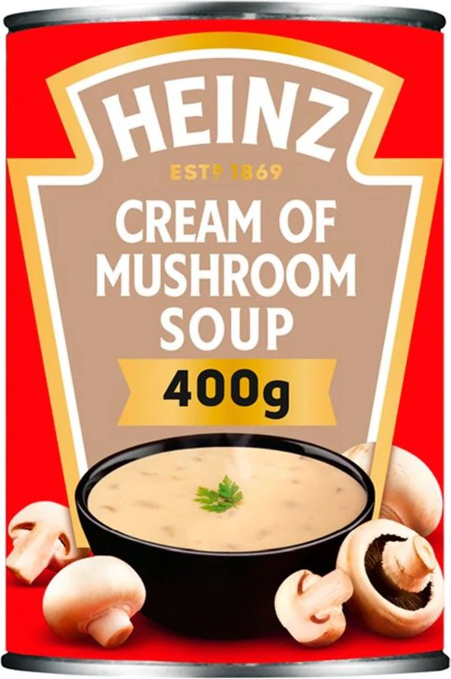 heinz cream of mushroom soup 400g