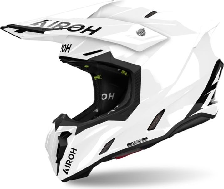 Airoh Twist 3 Crosshjelm - Hvid Blank