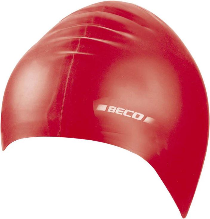 Beco Adult Silicone Swimming Cap Red One