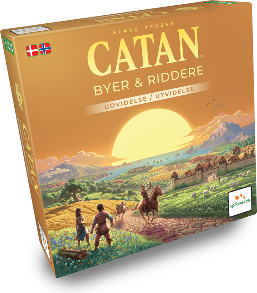 catan - byer & riddere (exp) (dansk)