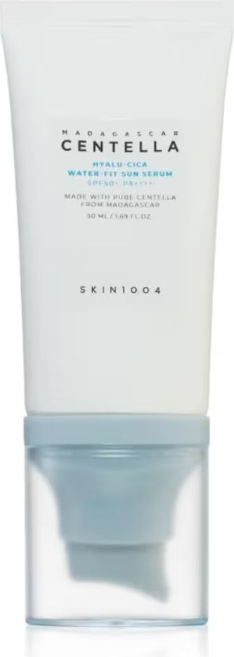 skin1004 madagascar centella hyalu-cica water-fit sun serum beskyttende serum med fugtgivende virkning 50 ml | 1 stk | 140,20kr