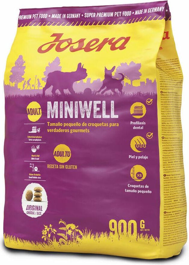 JOSERA Miniwell Adult Dry Dog Food 900g