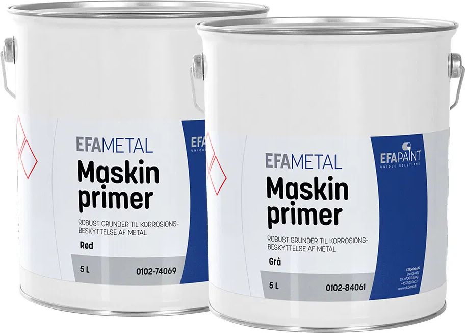 Maskinprimer, grå - 5 liter