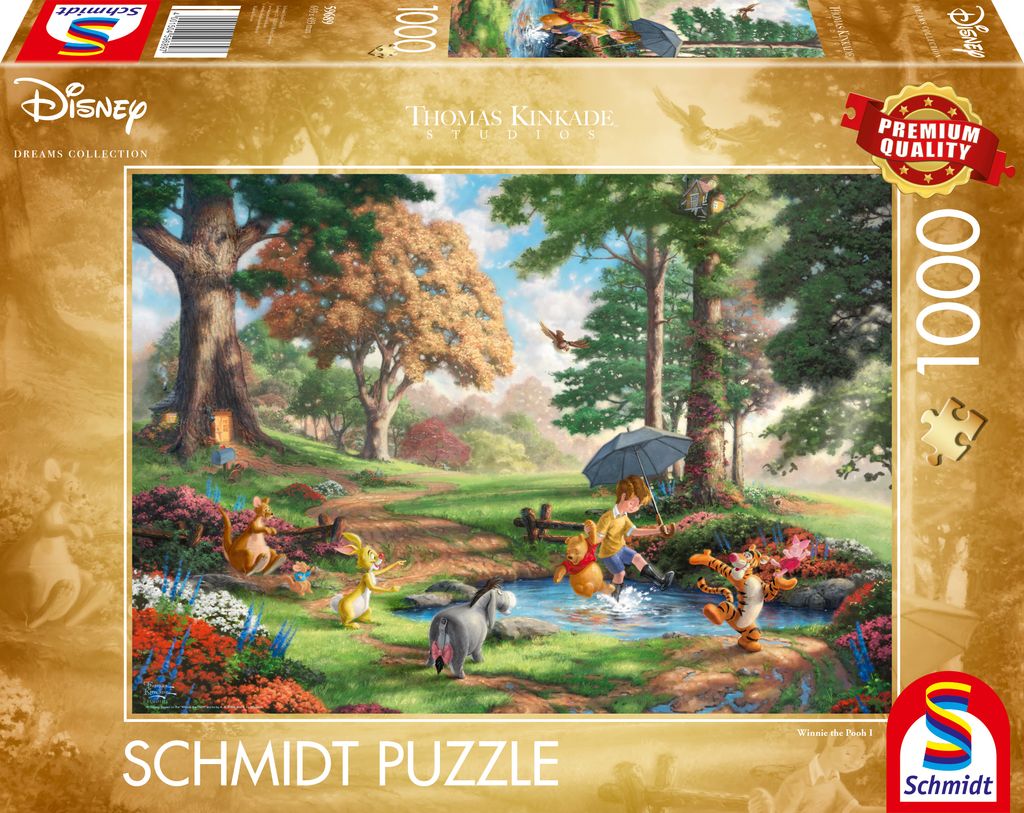 Schmidt Puzzle Thomas Kinkade: Disney - Winnie The Pooh 1000