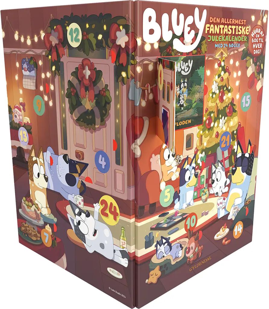 Bluey Den allermest fantastiske julekalender