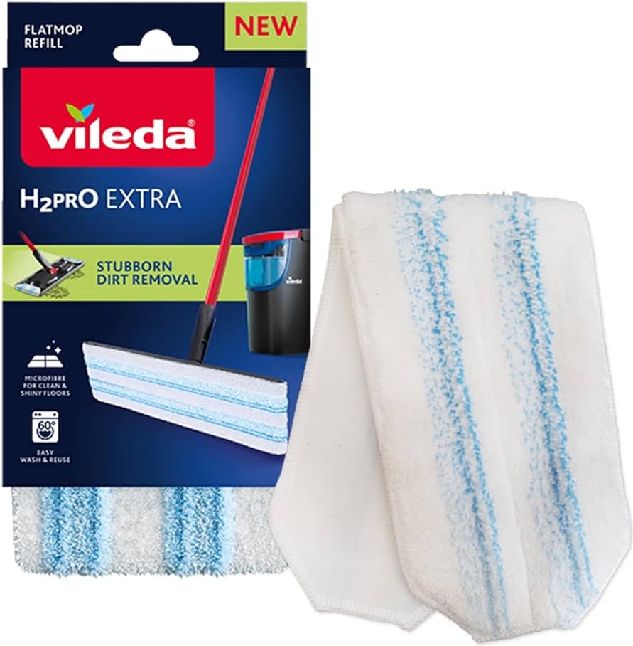 Udskiftelig refill til flad moppe Vileda H2prO 1 stk