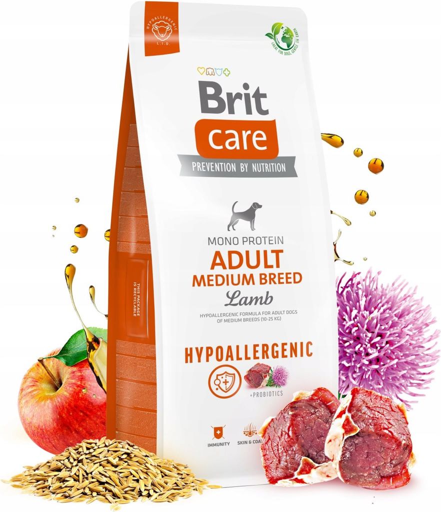 Brit Care Hypoallergenisk Tørfoder til Hunde 12 kg Lam
