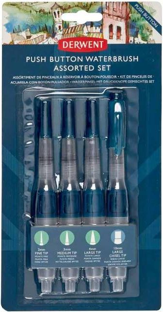 Derwent Assorted Water Brush Set