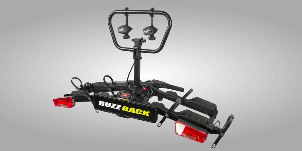 Buzzrack Scorpion Pro 2 - Cykelholder til 2 cykler - 13 pol - Sammenklappelig