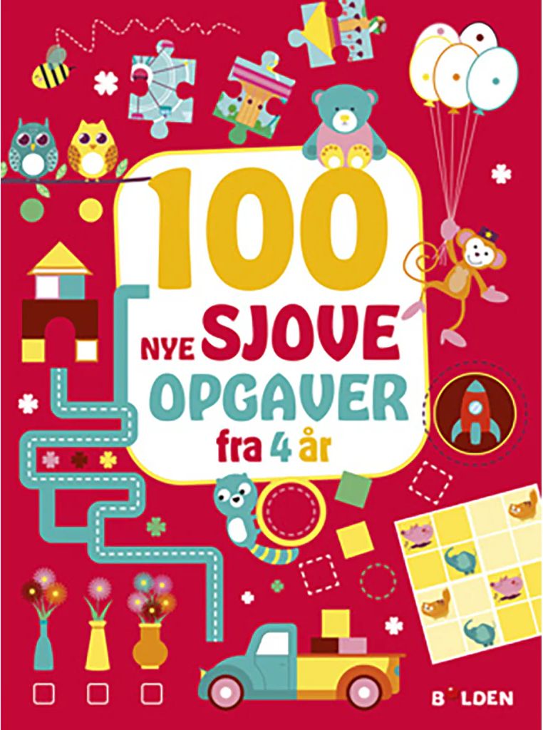 100 Nye Sjove Opgaver - fra 4 år, Forlaget Bolden