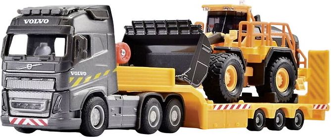 majorette arbejdsmaskiner - volvo lastbil m. hjullæsser