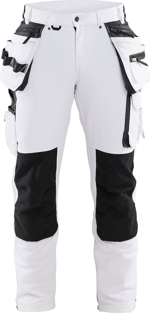 BUKS STRETCH HVID/MØRK GRÅ 52 WHITE/DARK GREY C52